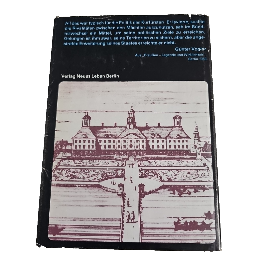 EB3269 Friedrich Wilhelm, Biografie von Bruno Gloge, Kurfürst von Brandenburg1