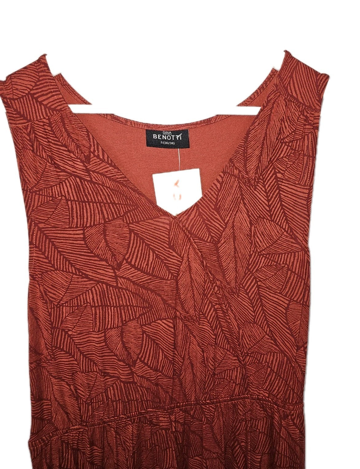 EK1970 Damen Kleid von Gina Benotti, Weinrot, Gr. S1