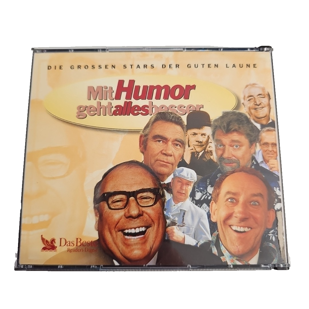 EB3096 Mit Humor geht alles besser, 5 CDs, die großen Stars der guten Laune0