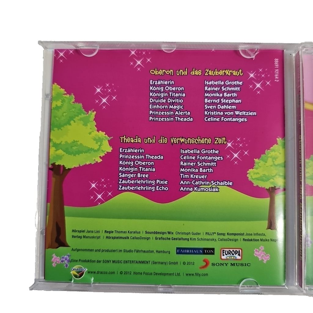EB3217 CD-Oberon und das Zauberkraut+ Theada und die verschwunde Zeit, Filly 2
