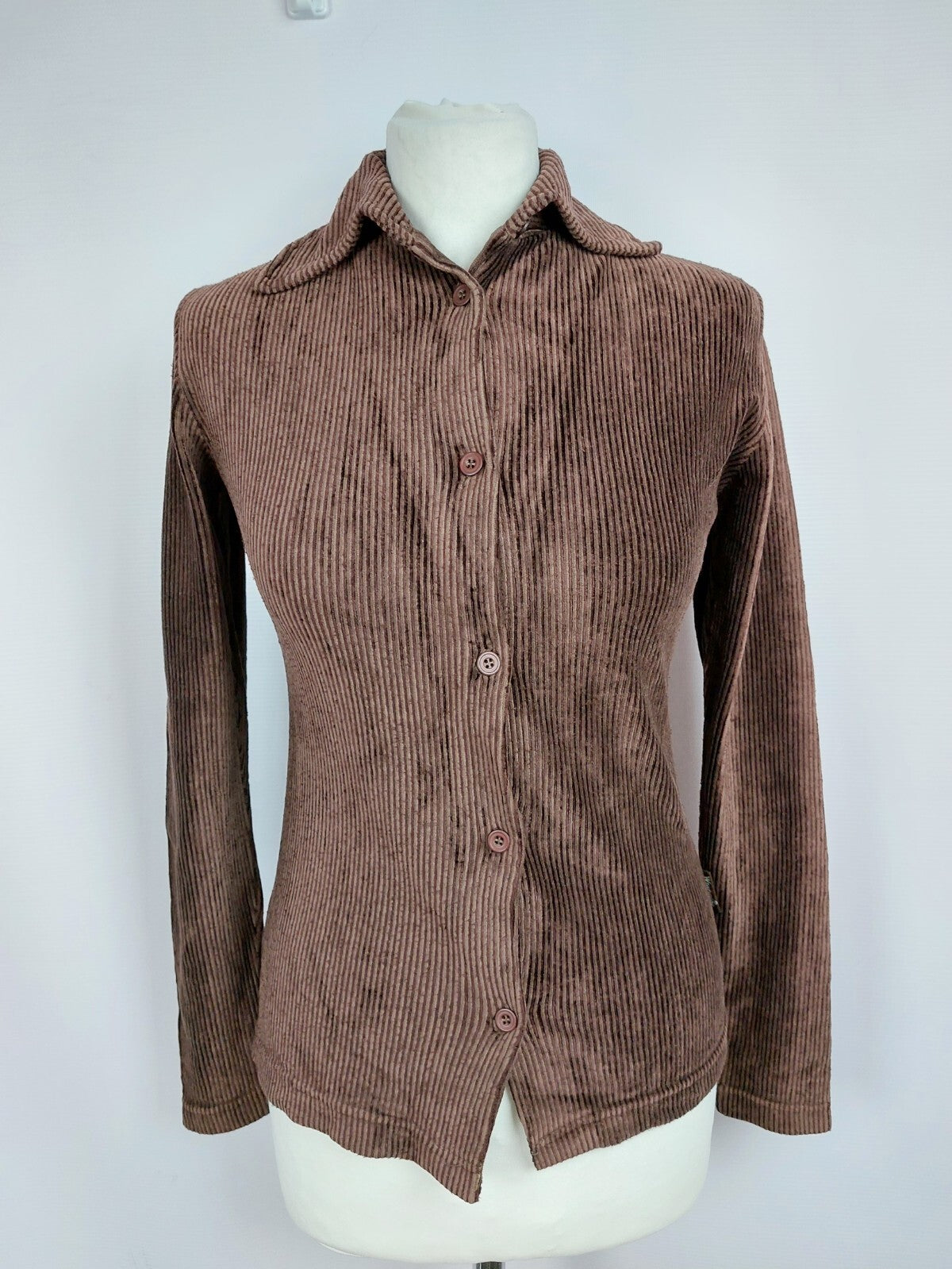 EK4529 Damen Bluse von Wrangler, braun, Gr.M0