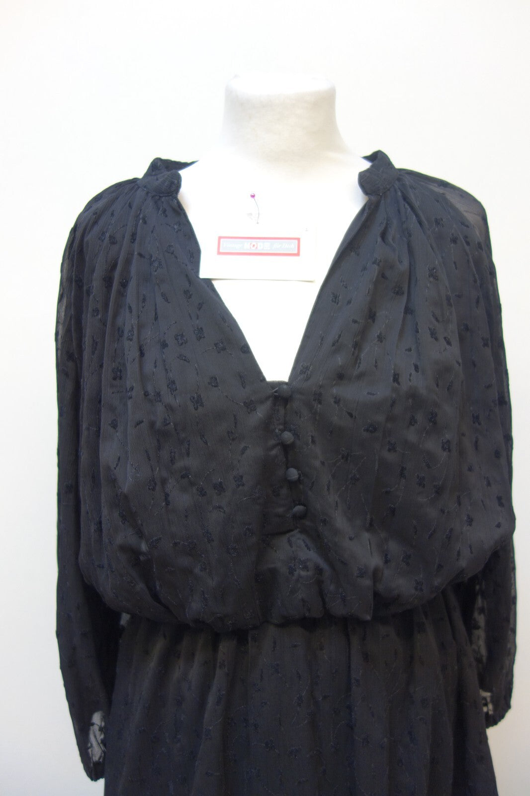 EK3626 Damen Kleid von Zara, schwarz, Gr. S1