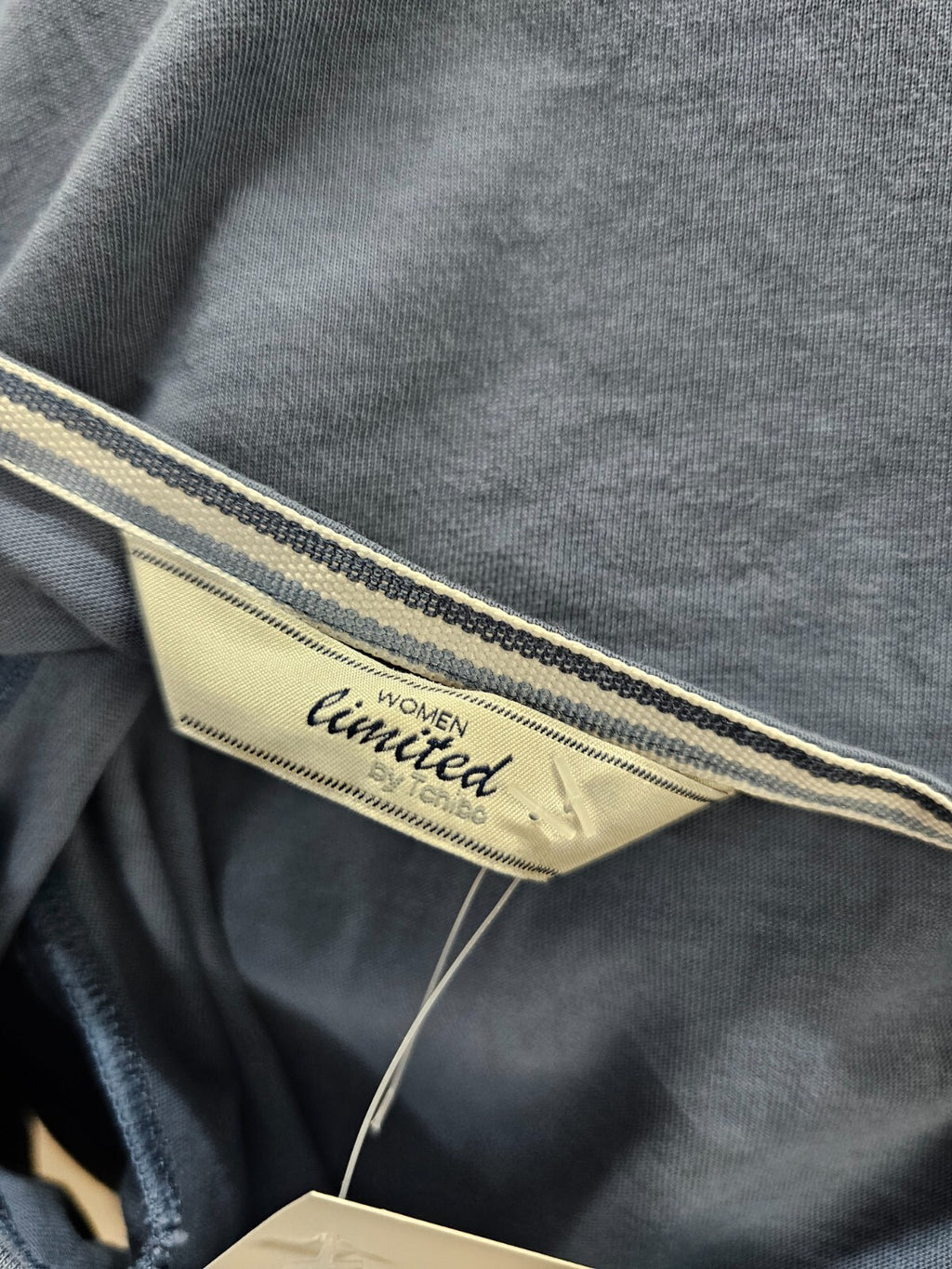 EK5921 Damen Kleid von Tchibo, graublau, Gr. 36/388