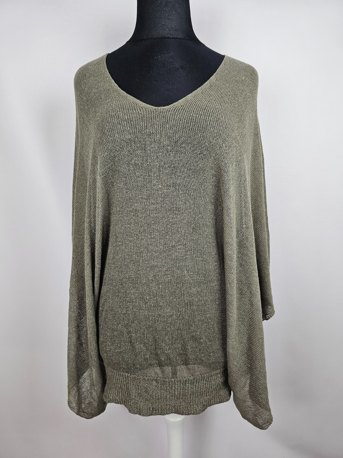 EK5678 Damen Poncho von Stefanel, grau, onesize0