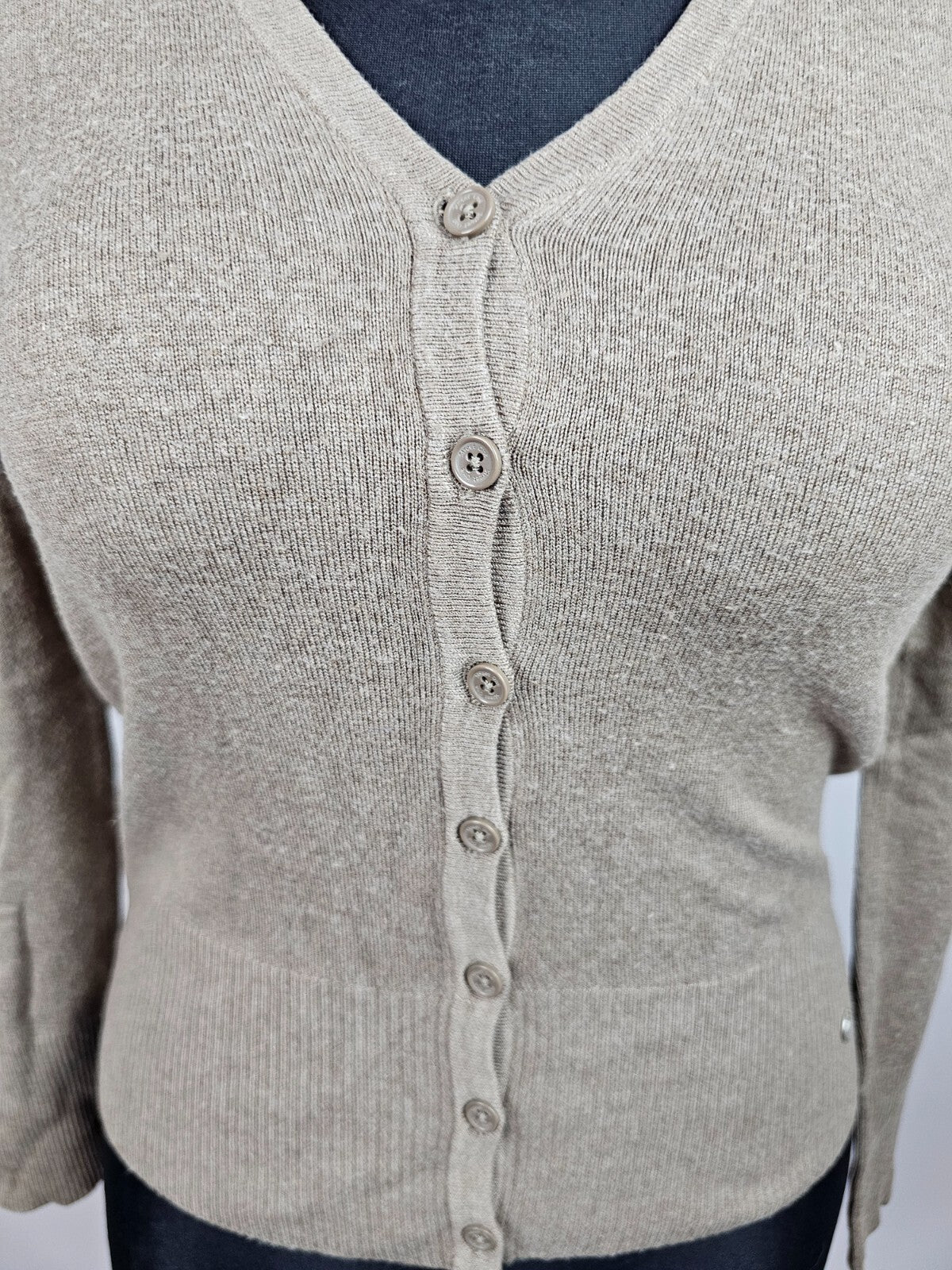 EK5408 Damen Strickjacke von Street One, braun, Gr. 401