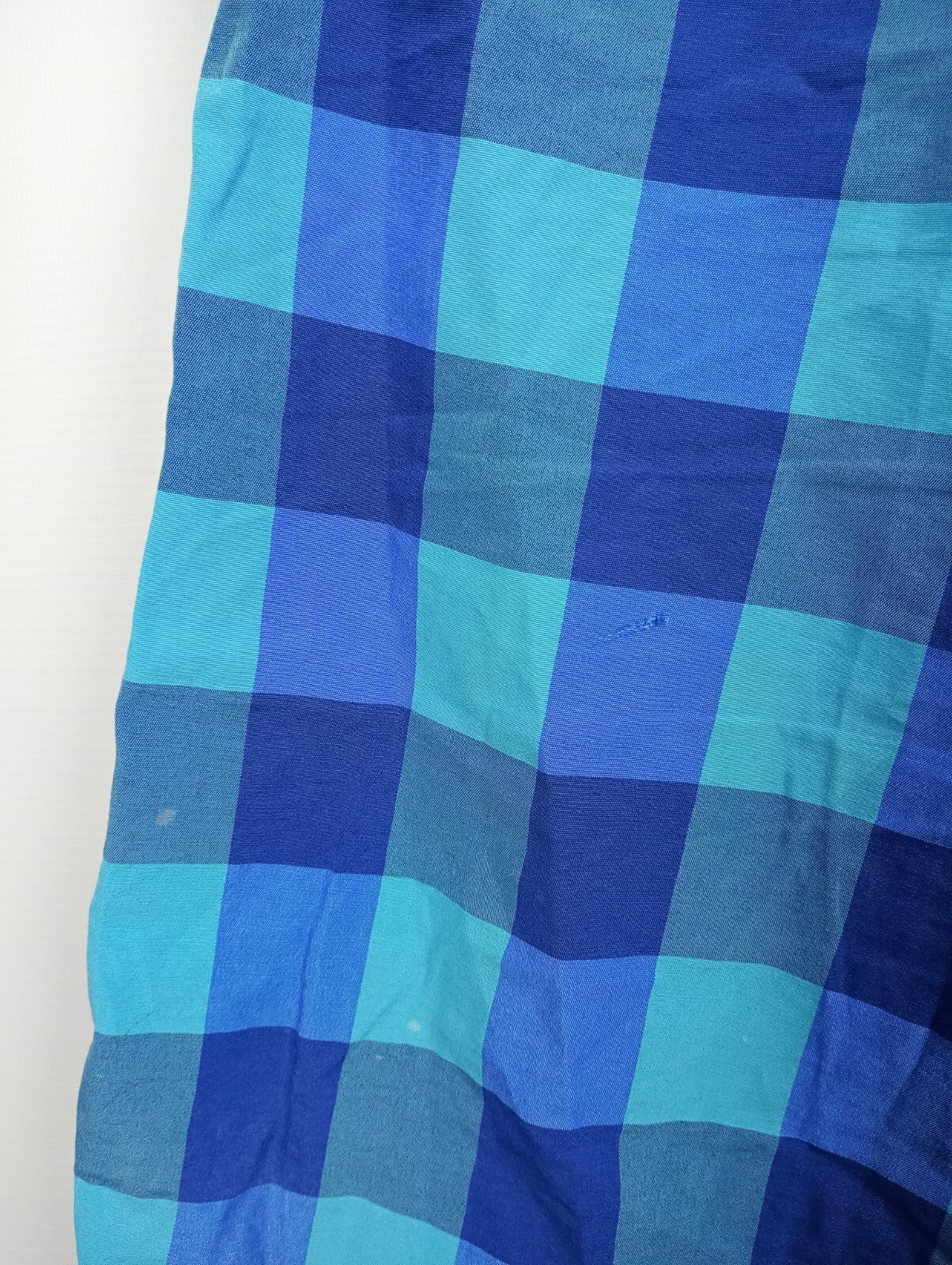 EK5247 Herren kurze Hose von Fotouhi, blau kariert, Gr. 3XL1