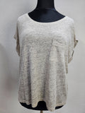 EK6353 Damen T-Shirt von Yessica C&A, braun, Gr.M0