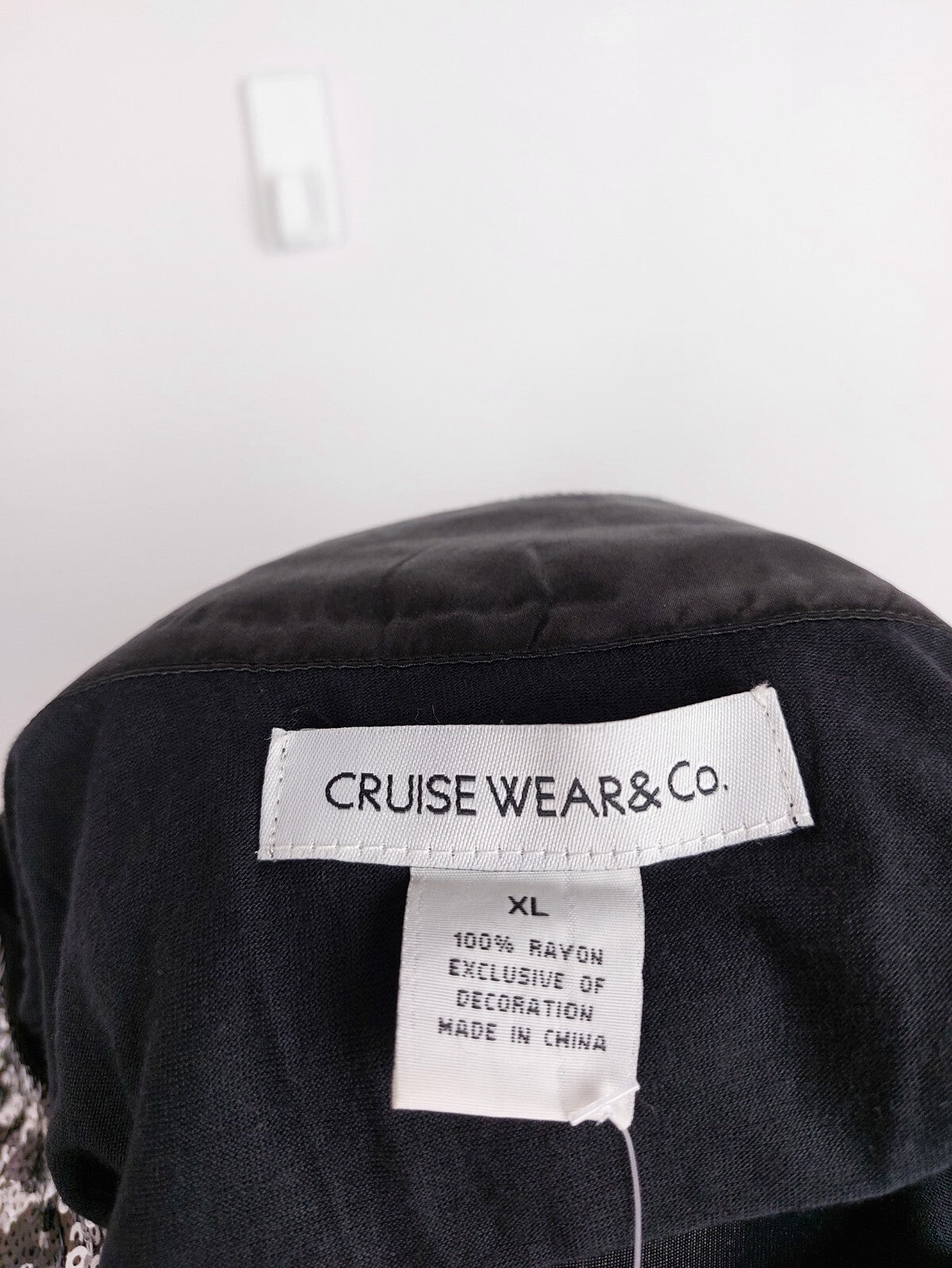 EK4589 Damen Kleid von Cruise Wear&Co, schwarz, Gr.XL6