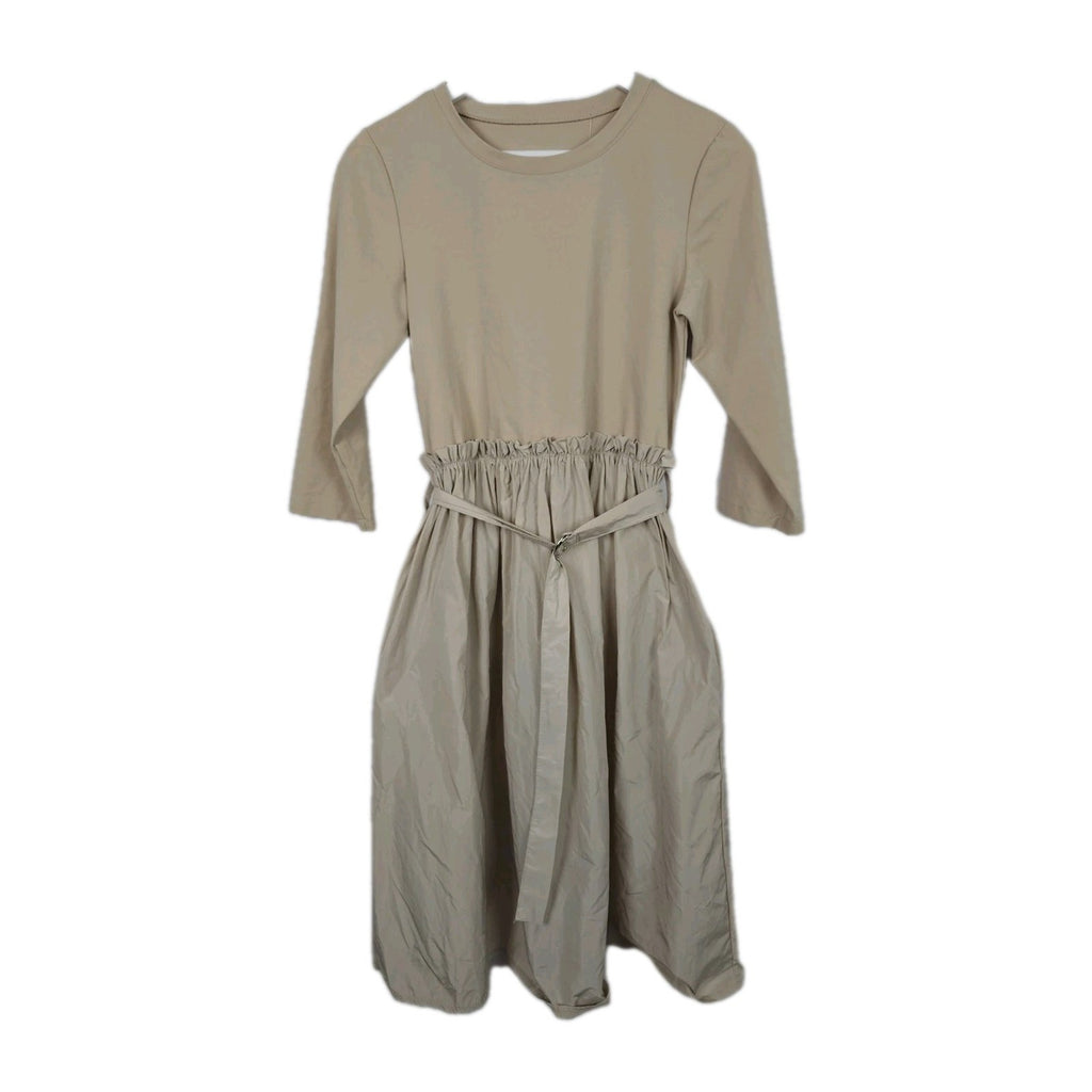 EK8155 Damen Kleid, beige, Gr.M (Größe nach Größentabelle)0