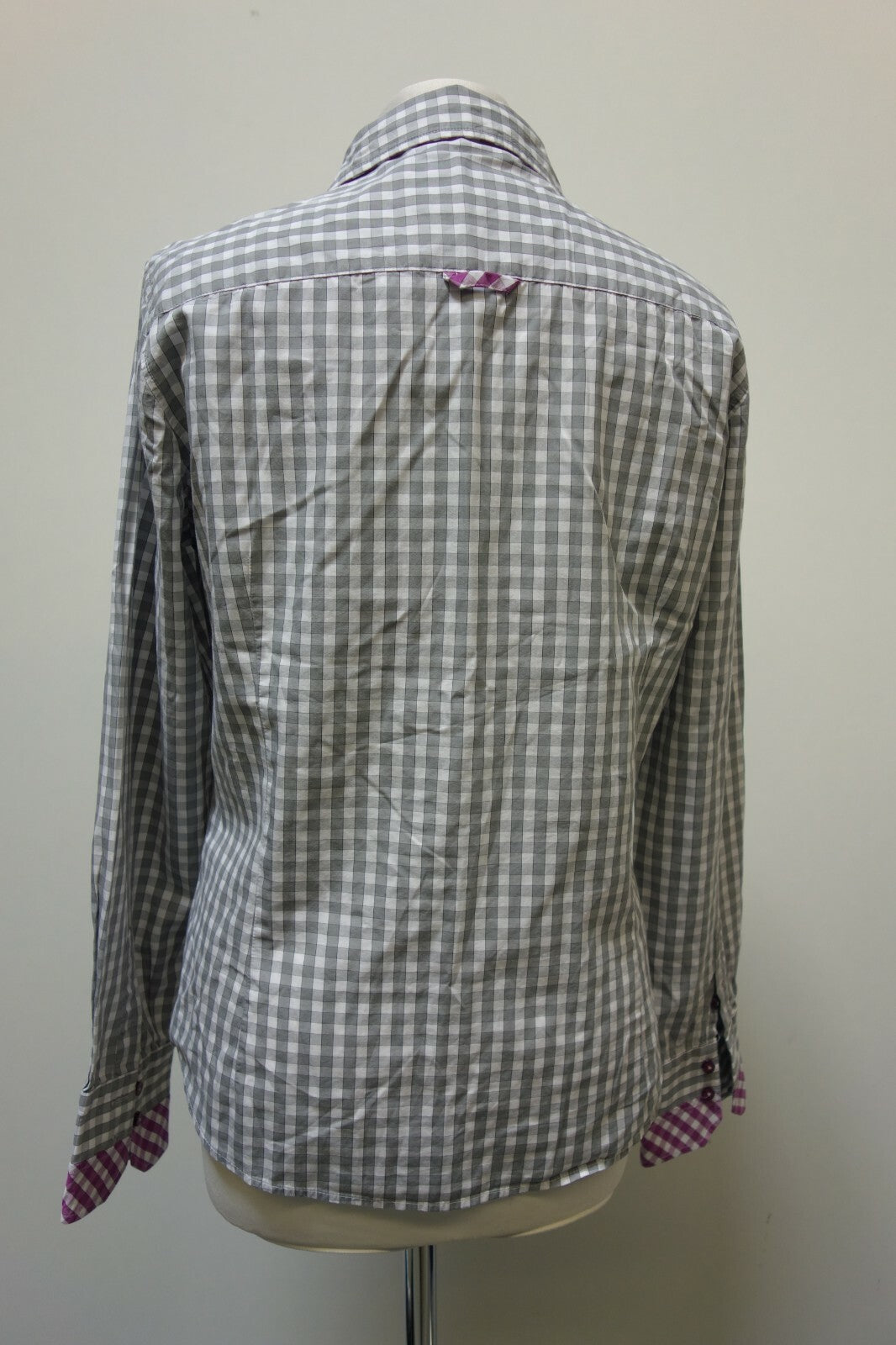 EK0665 Damen Bluse von Milano, kariert, 404
