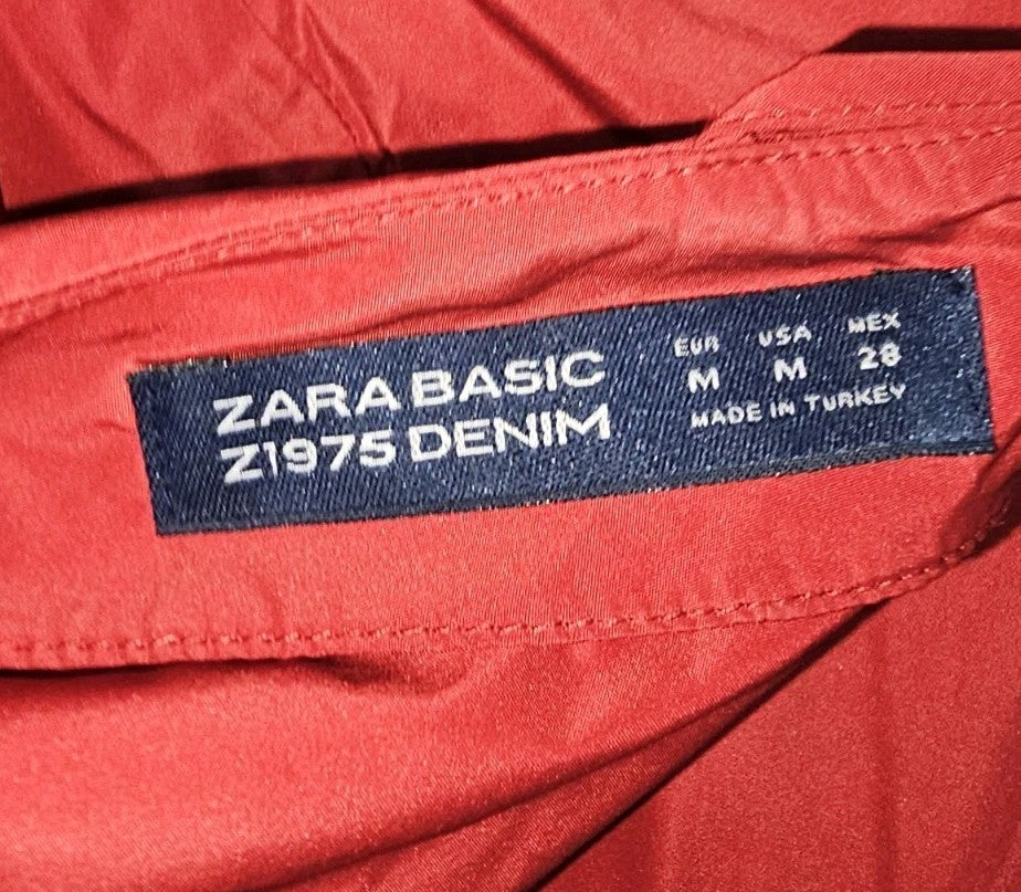 EK9422 Damen Kleid von Zara, rot, Gr.M2
