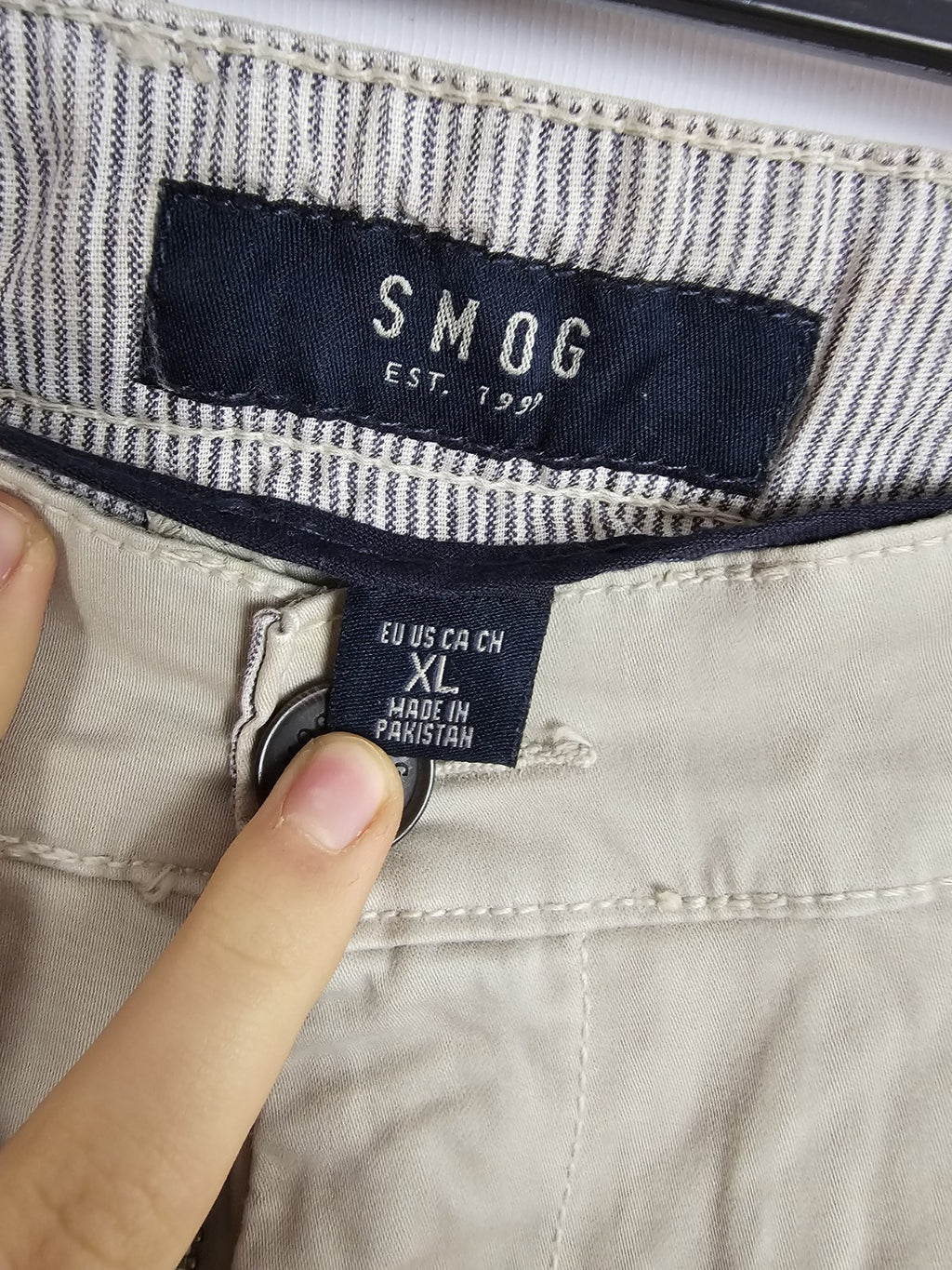 EK10232 Herren Kurze Hose von Smog, Beige, Gr. XL4
