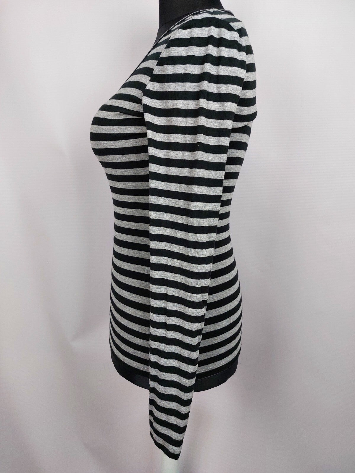 EK4664 Damen Langarmshirt von Rosner, schwarz-grau, Gr.384