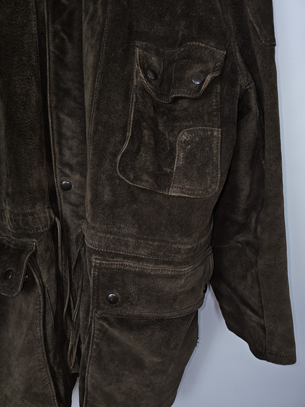 EK8682 Herren Lederjacke von Kara, Braun, Gr. Ca. XL2