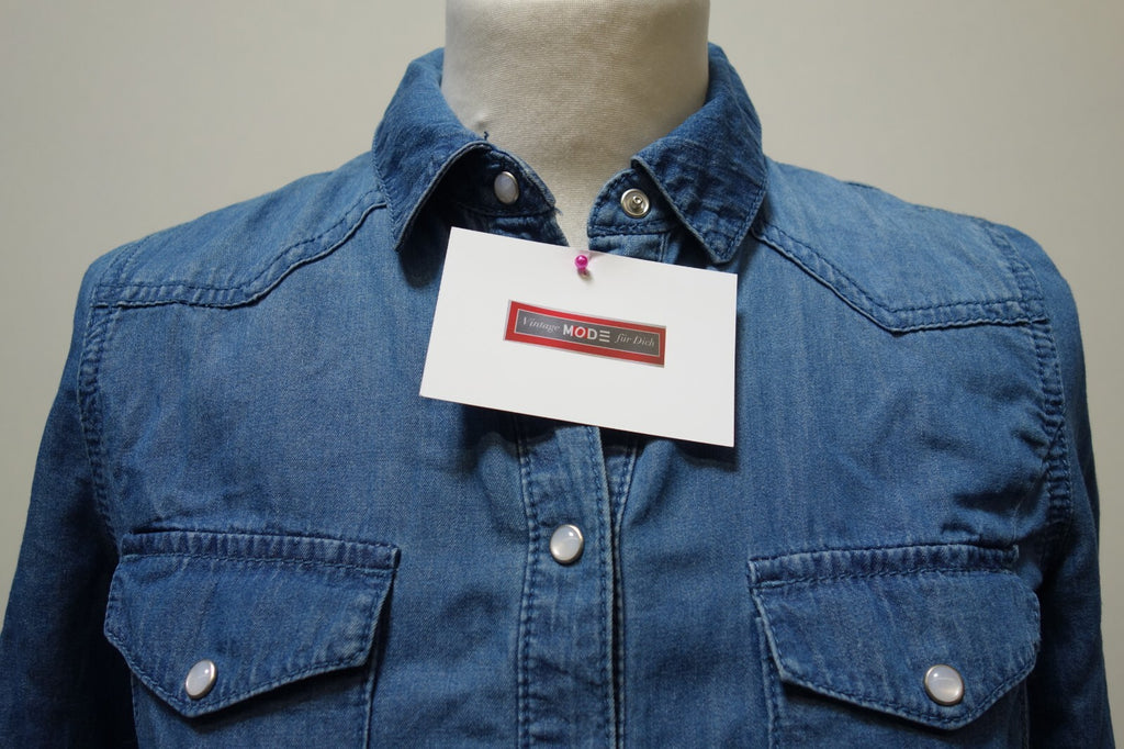 EK1585 Damen Bluse von Vero Moda, blau, Gr. XS1