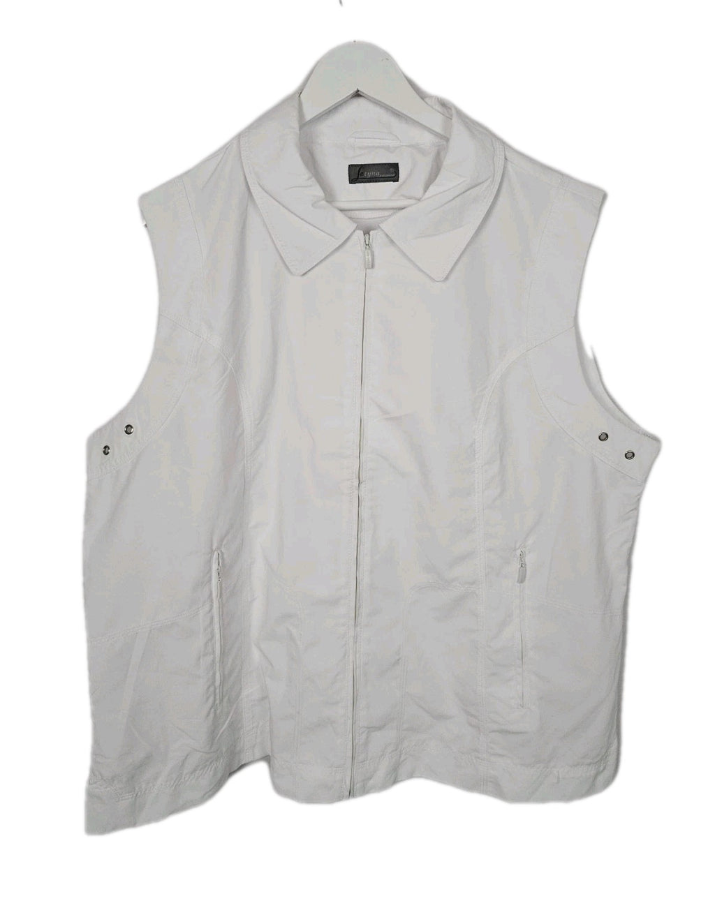 EK9321 Herren Weste von Letyna, Weiß, Gr. Ca XL0