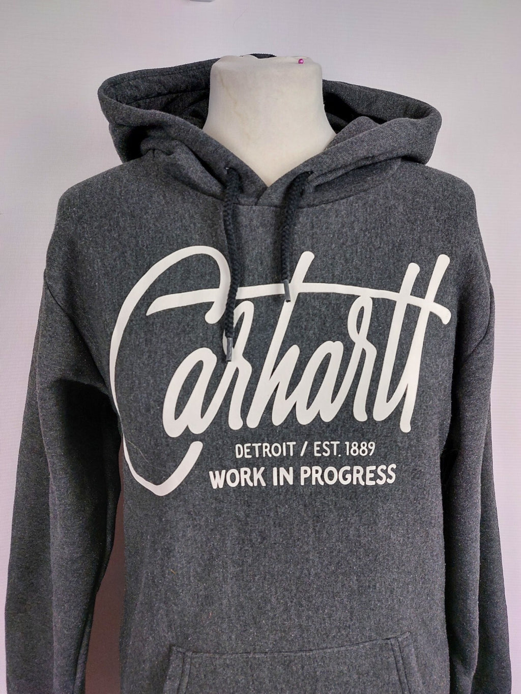 EK3240 Damen Kapuzenpullover von Carhartt, grau, Gr. XS1