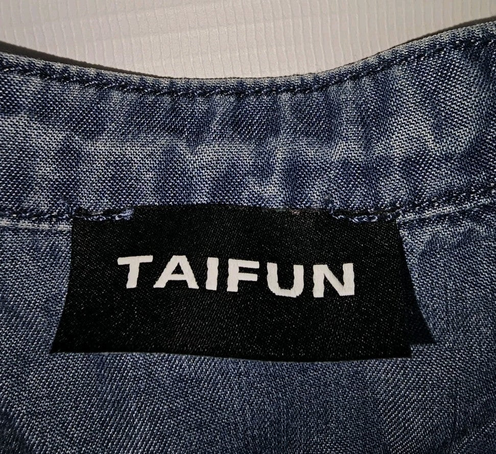 EK8117 Damen Bluse von Taifun, blau, Gr.L (Größe nach Größentabelle) 2