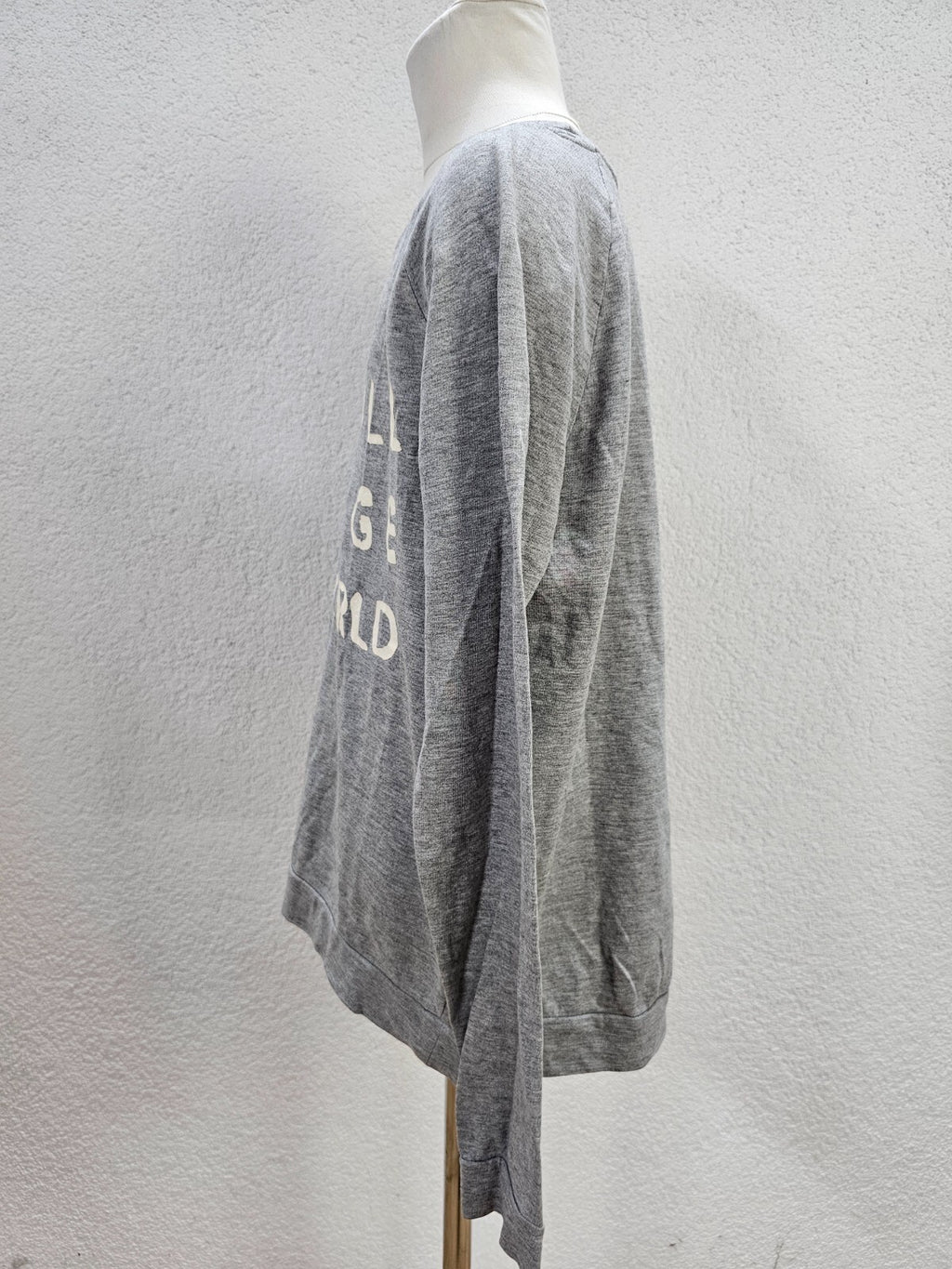 EK5182 Mädchen Langarmshirt von H&M, grau, Gr. 146/1521