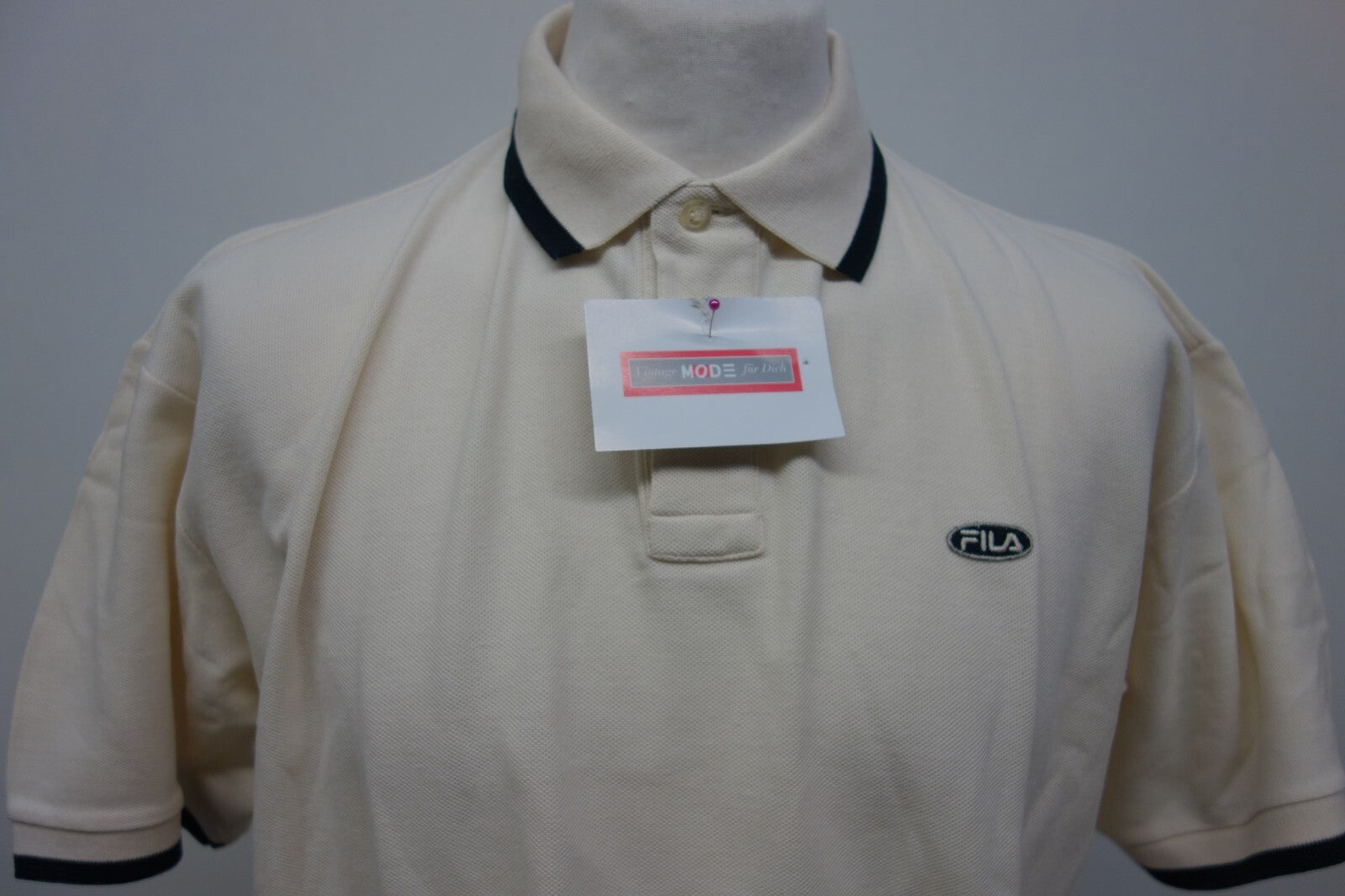 EK0402 Herren Polo von Fila, creme, gr. 541