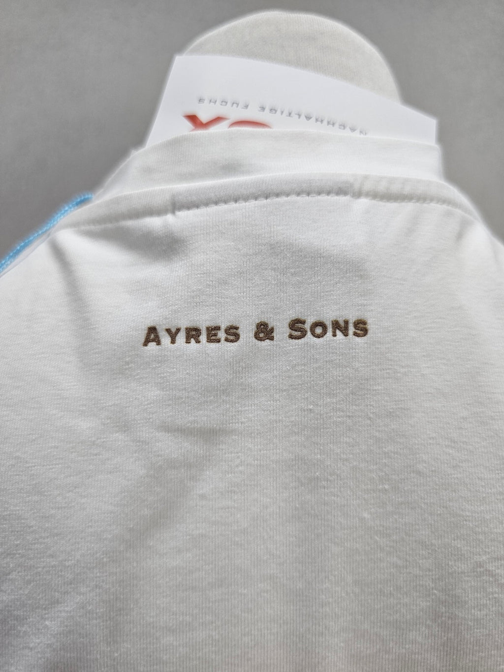 EK6039 Herren T-Shirt von Ayres & Sons, weiß, Gr.XL6