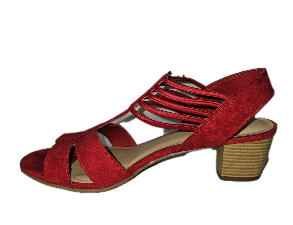 ES731 Damen Pumps von Graceland, rot, Gr.392
