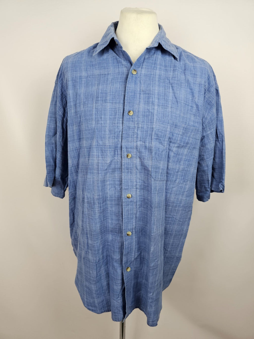 EK5680 Herren Hemd von Woodpecker, blau, Gr. 43/440