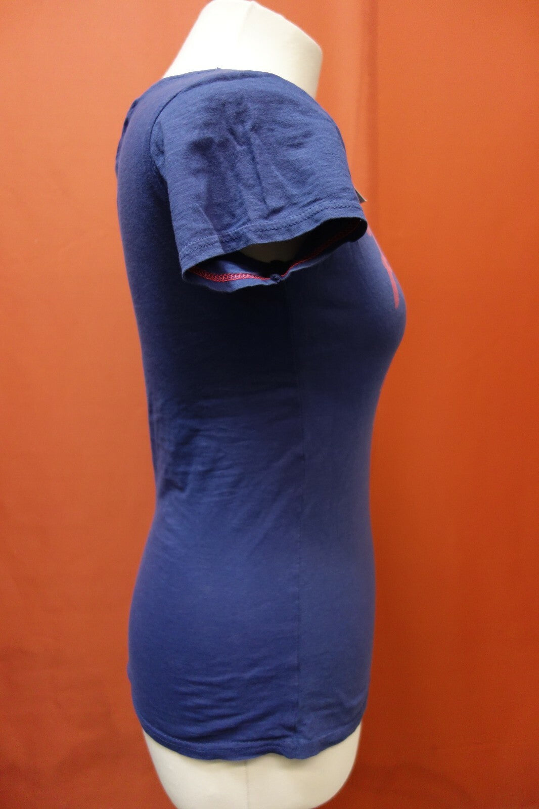 EK0370 Damen T-Shirt von Hilfiger Denim, blau, S3