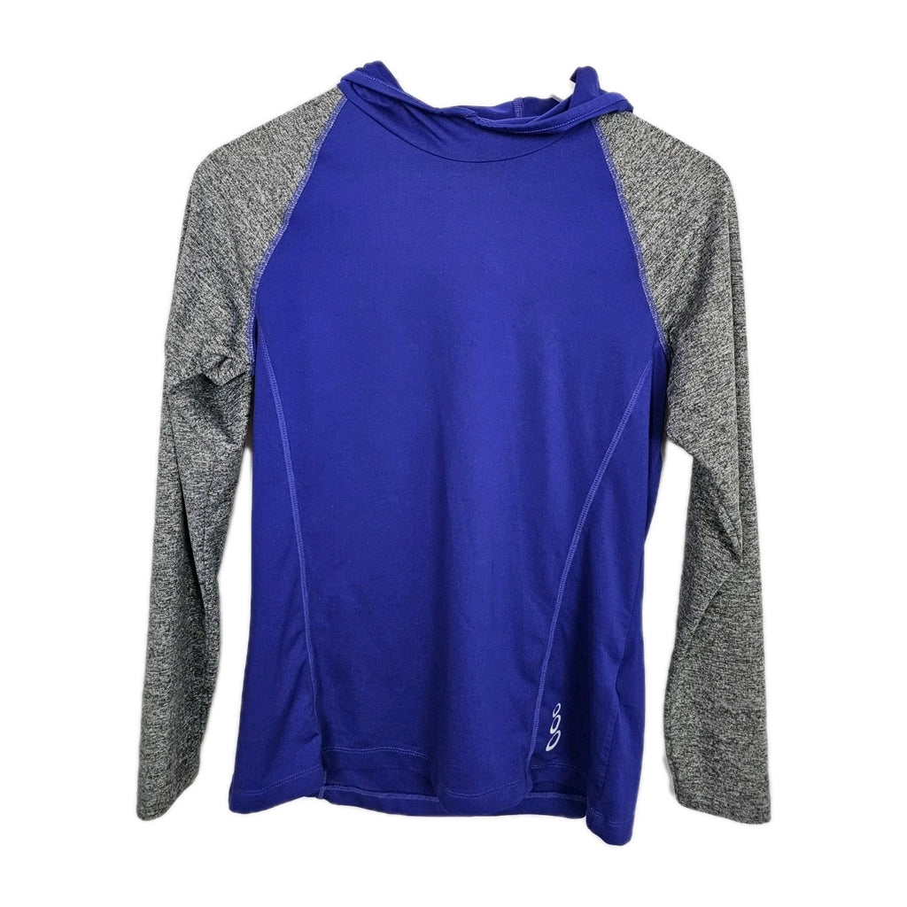 EK8439 Damen Sportshirt von Crivit, blau- grau, Gr.S0