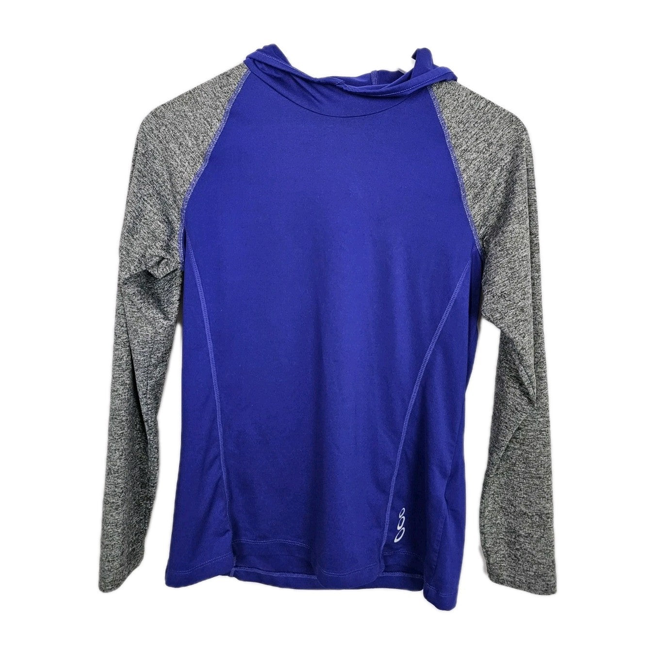 EK8439 Damen Sportshirt von Crivit, blau- grau, Gr.S0