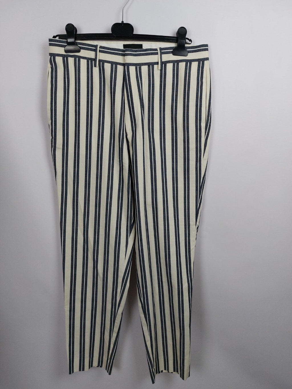 EK1242 Damen Hose von Asos, blau-weiß, Gr.32/320