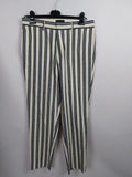 EK1242 Damen Hose von Asos, blau-weiß, Gr.32/320