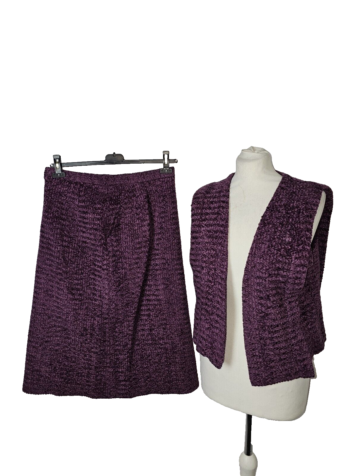 EK6775 Damen Rock Zweiteiler von Auantgarde, Lila, Gr.360