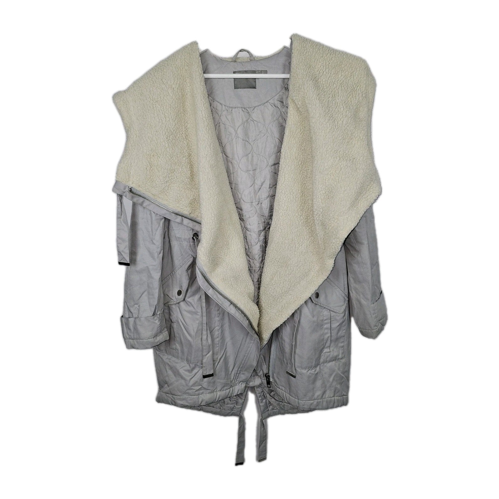 EK8161 Damen Jacke von Asos, grau, Gr.402