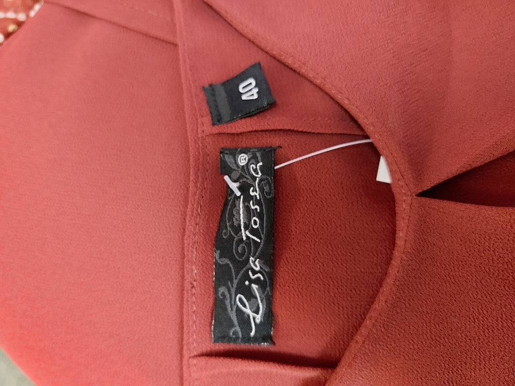 EK4204 Damen Shirt von Lisa Tossa, dunkelrot, Gr. 403