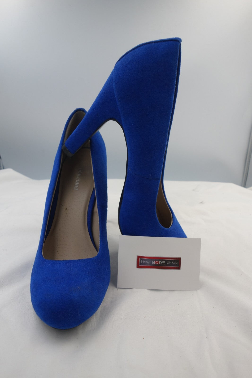ES0014 Damen Pumps von Graceland, blau, Gr. 370