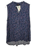 EK9530 Damen Bluse von Gina, Blau, Gr. 440