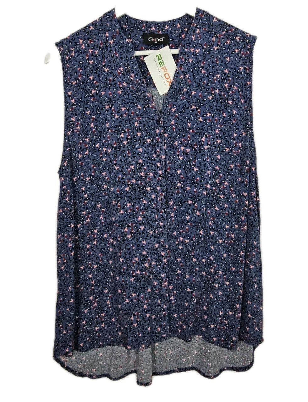 EK9530 Damen Bluse von Gina, Blau, Gr. 440