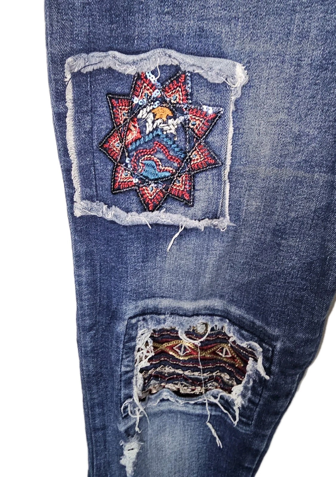EK3616 Damen Jeans, blau, Gr.L4
