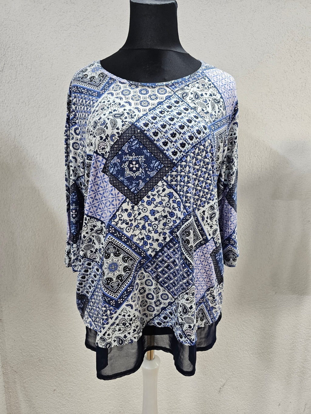 EK5880 Damen Shirt von Canda C&A, blau, Gr.XXL0