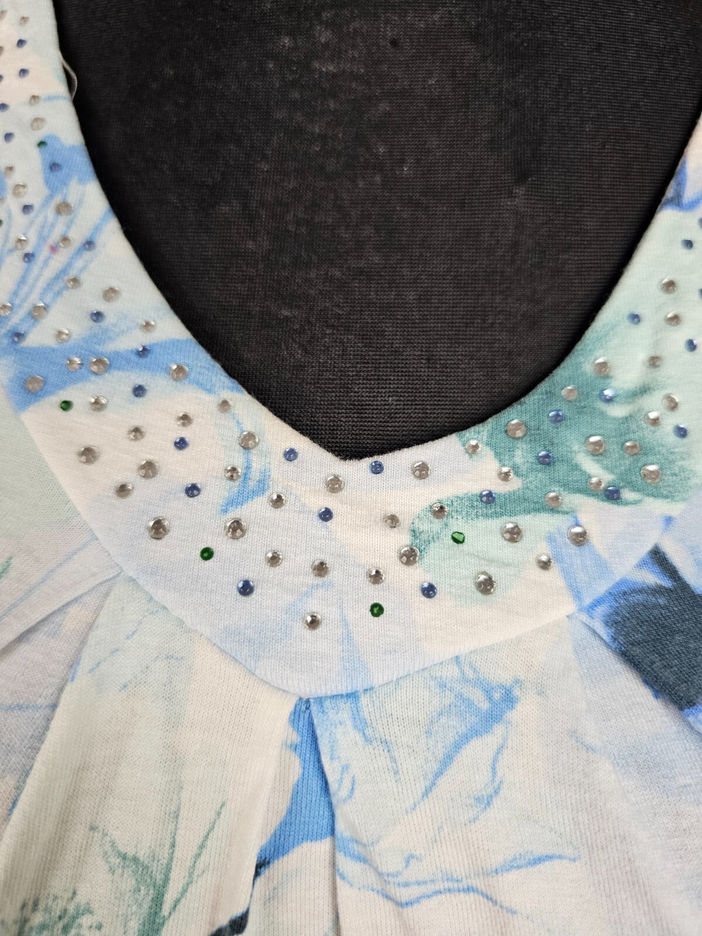 EK5713 Damen T-Shirt von Helena Vera, blau, Gr.40 (Größentabelle)5