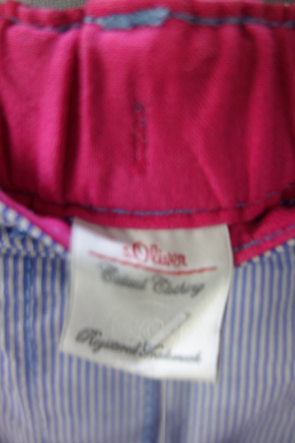 EK4174 Kinderhose von s.Oliver, blau/weiß gestreift, Gr. 742