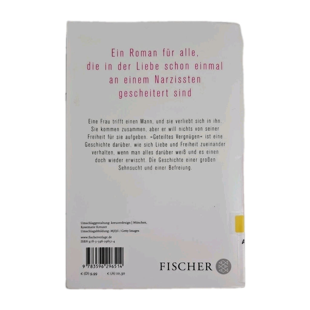 EB4104 Geteiltes Vergnügen von Johanna Adorján (2017, Taschenbuch)1