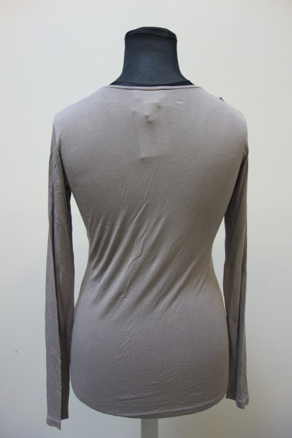 EK2233 Damen Langarmshirt von heine, grau, Gr. 403