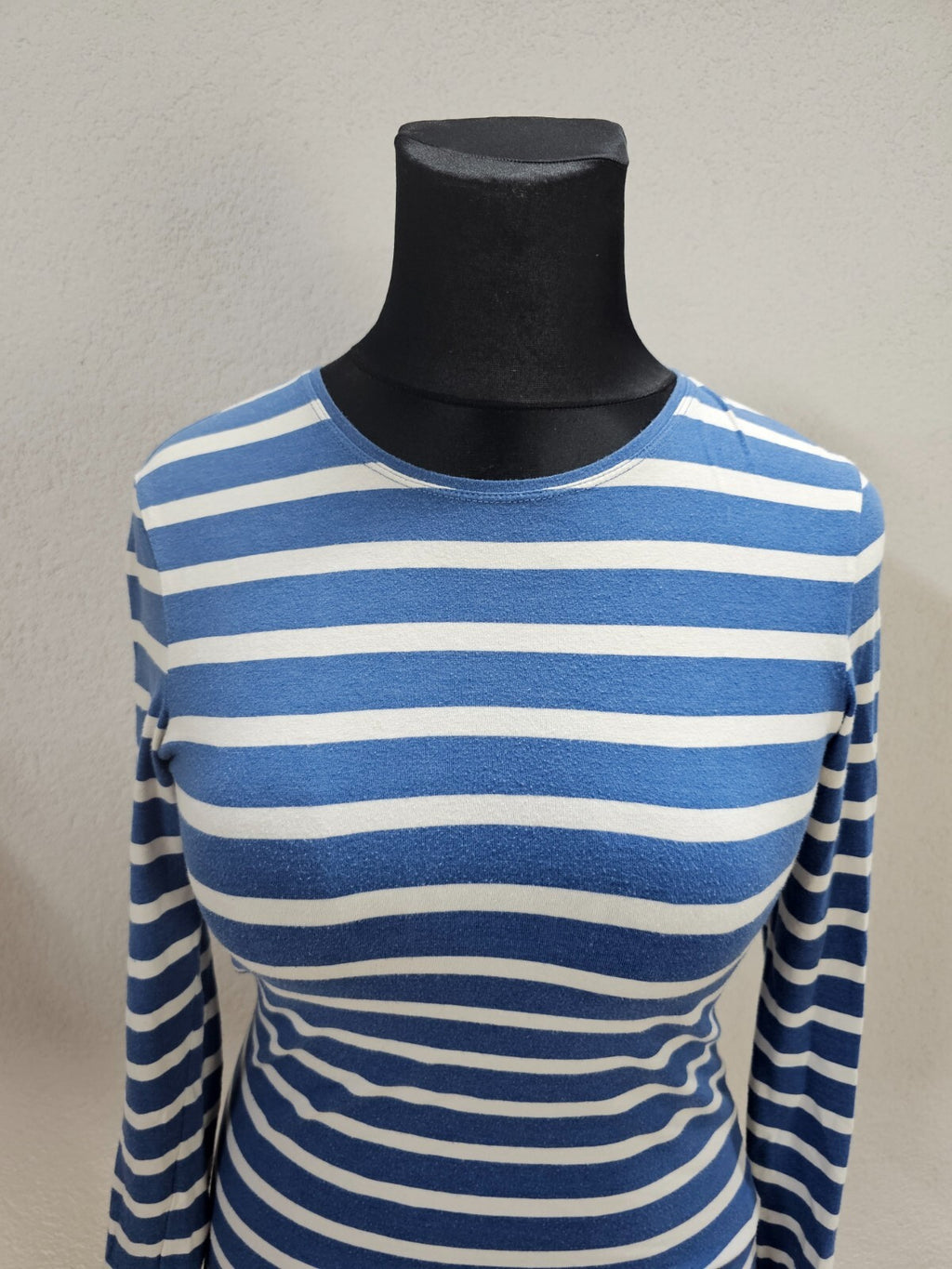 EK6240 Damen Langarmshirt von Atmosphere, weiß-blau, Gr.401
