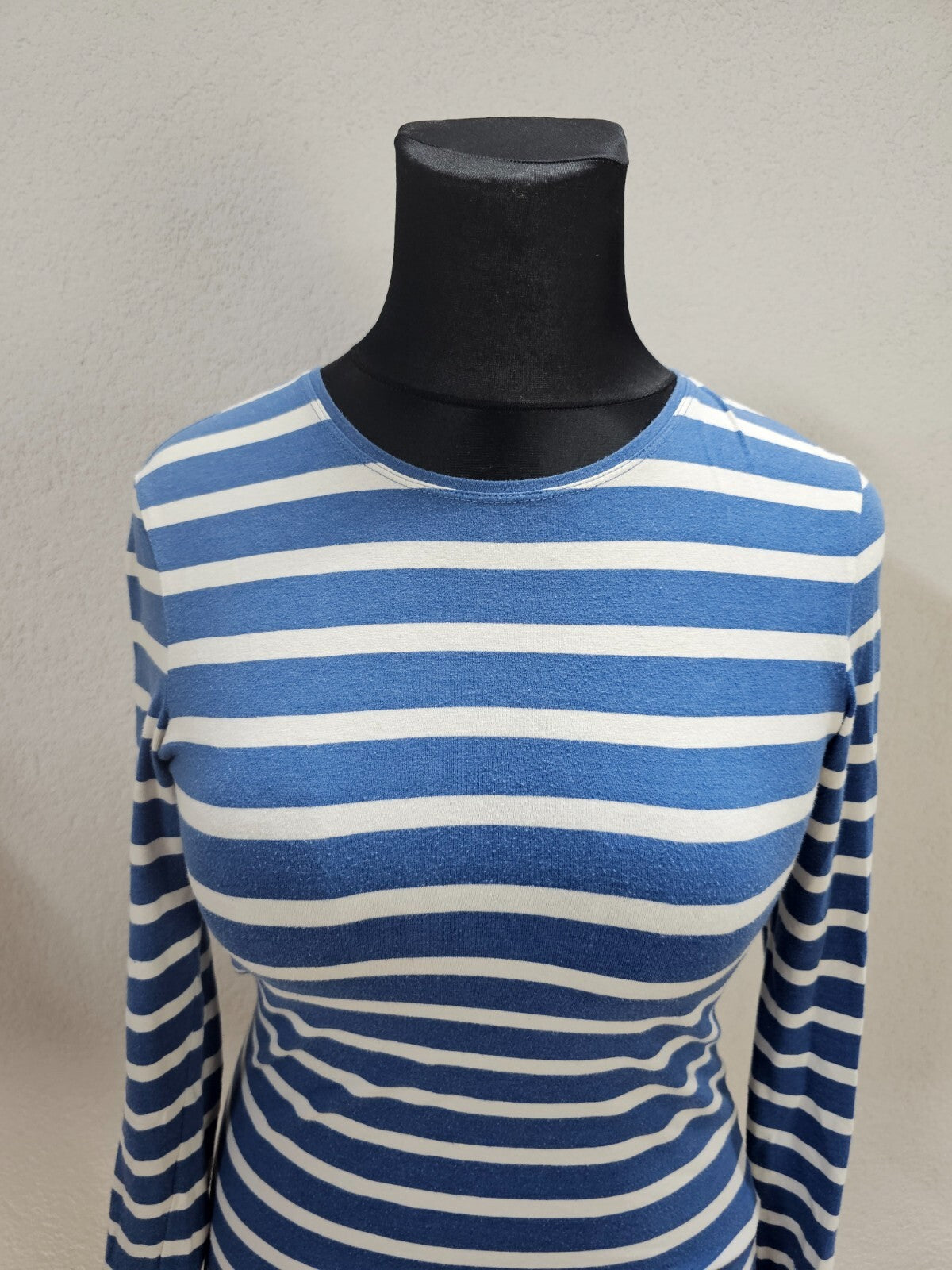EK6240 Damen Langarmshirt von Atmosphere, weiß-blau, Gr.401