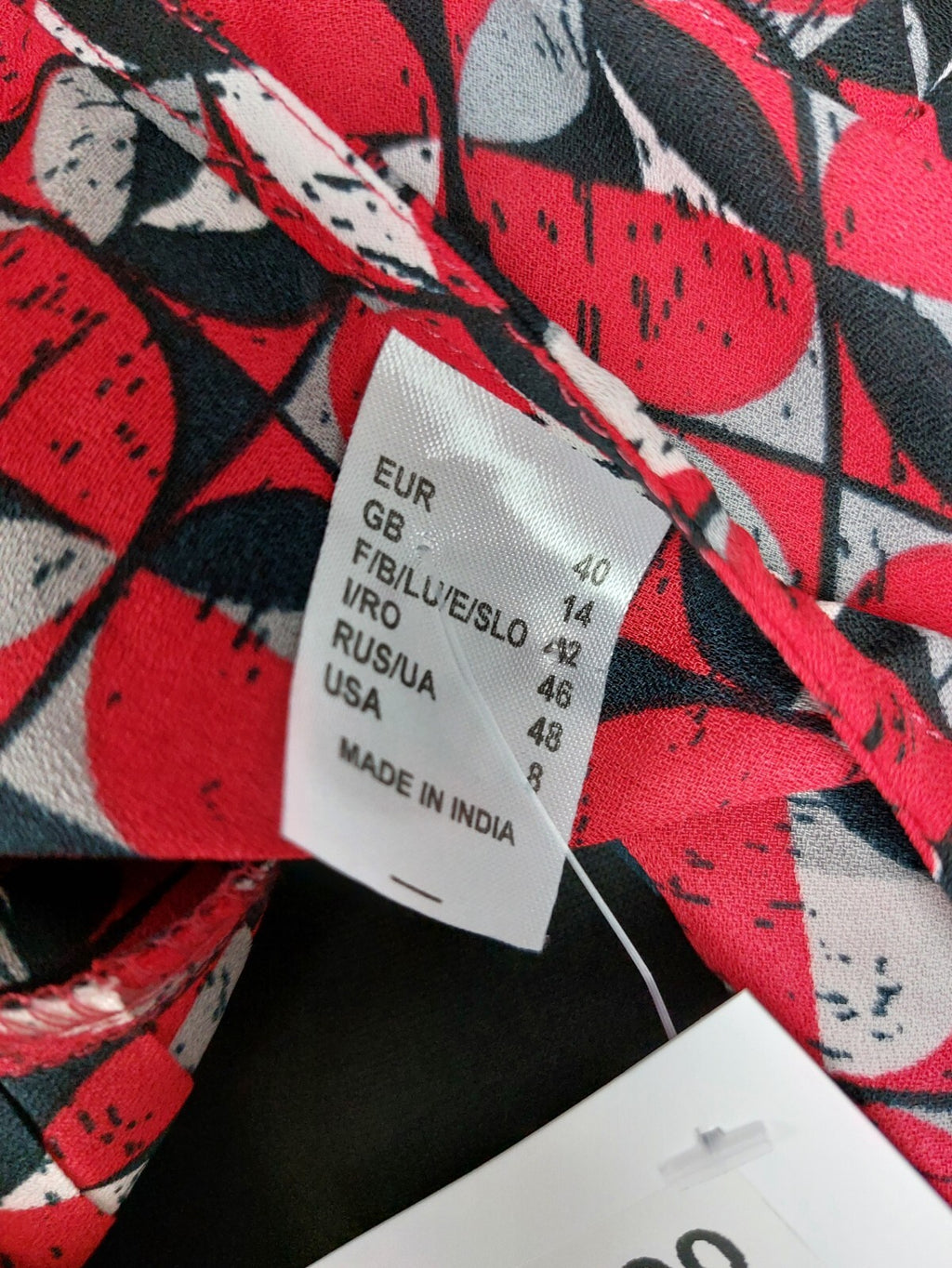 EK5057 Damen Bluse, rot, Gr.406