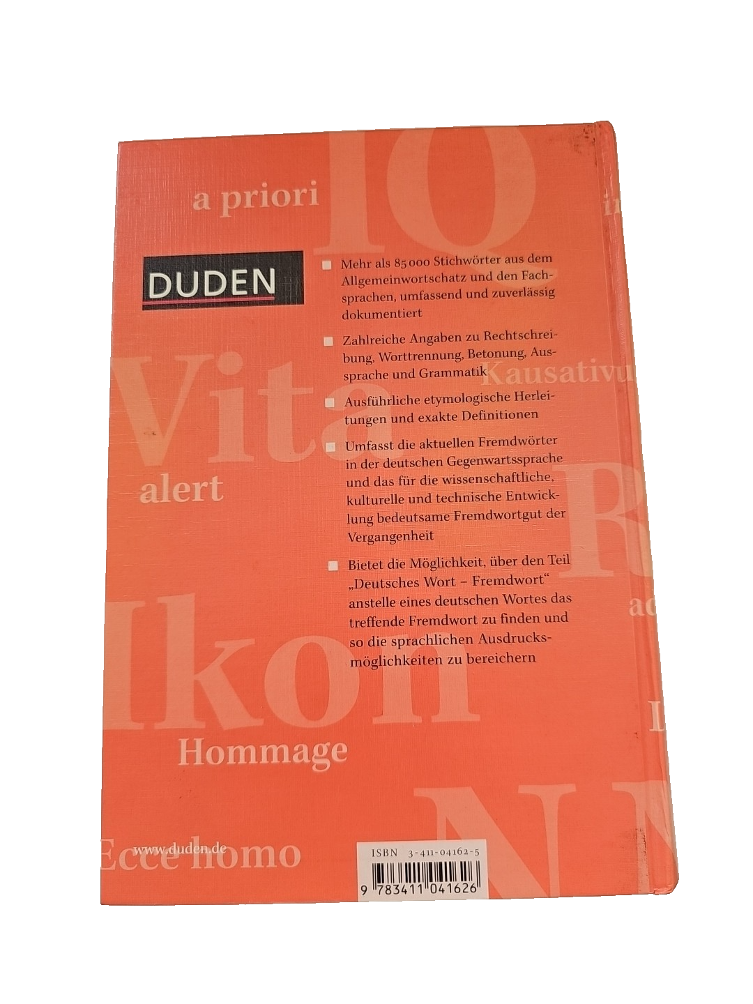EB3354Duden. Das große Fremdwörterbuch. Herkunft und Bedeutung... | Buch |1