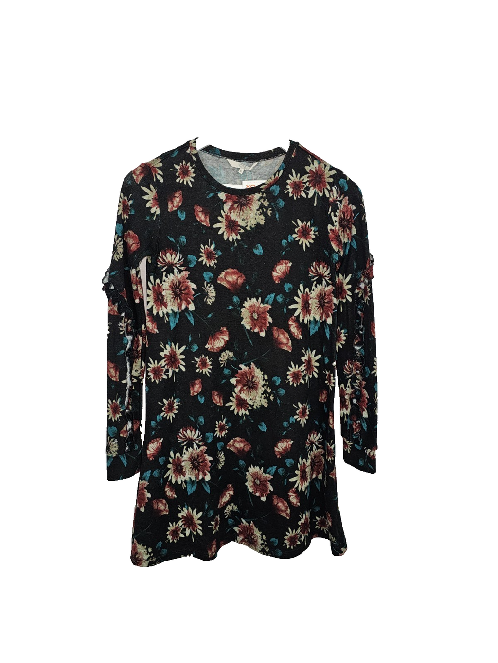 EK7545 Damen Kleid von Clockhouse C&A, Mehrfarbig, Gr.XS0