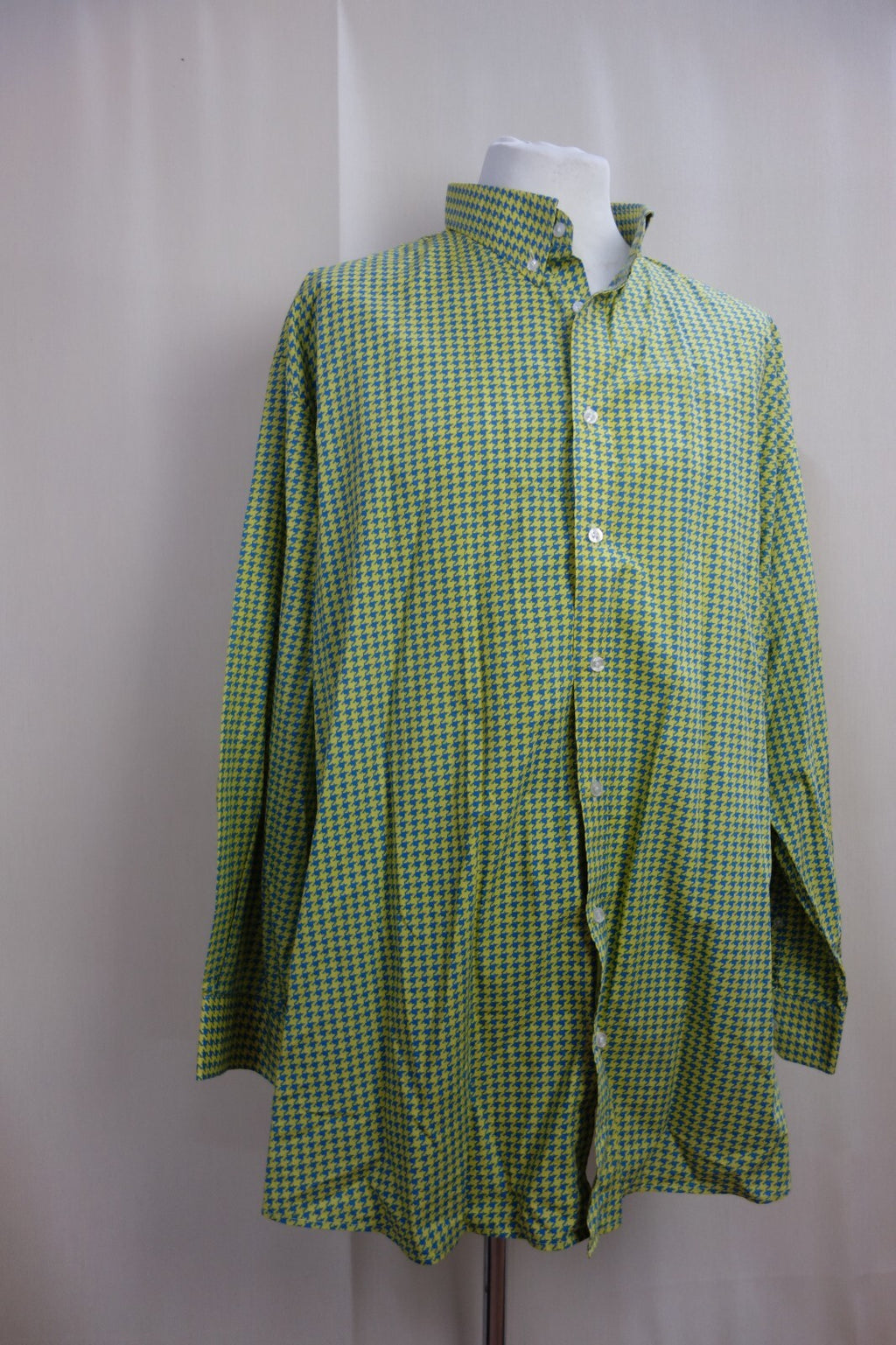 EK3941 Herren Hemd von Praise, gelb und Blau, Gr. 3XL1